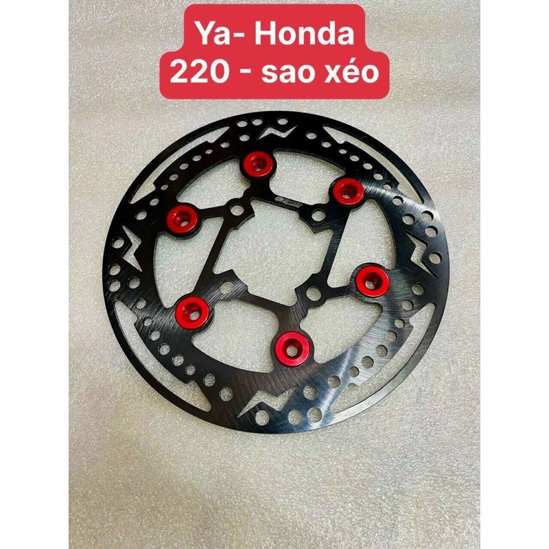 ĐĨA THẮNG TRƯỚC,  ĐĨA THẮNG CNC MÀU ĐEN CAO CẤP CHO CÁC DÒNG XE ĐA NĂNG