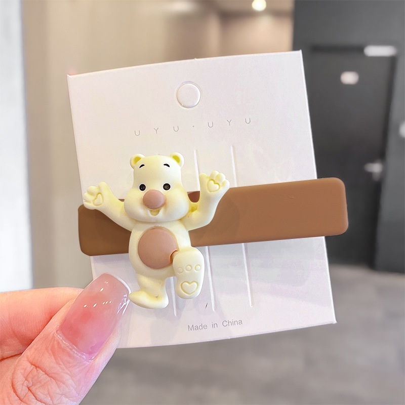 Kẹp tóc mỏ vịt nhiều kiểu dáng tùy chọn phong cách Hàn Quốc xinh xắn cho nữ