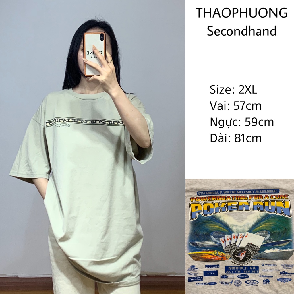 (Hàng loại 2 - mua 2sản phẩm trở lên ) Áo thun Mỹ 2hand/ áo phông secondhand