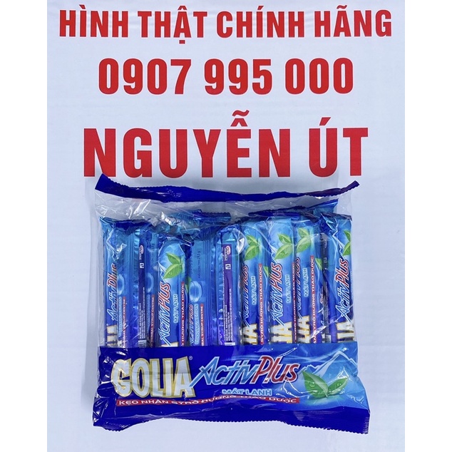 kẹo golia activplus bạc hà lốc 16 thỏi