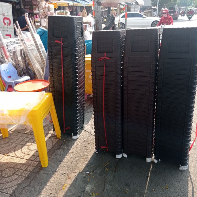 Ghế nhựa giả mây