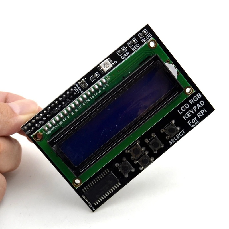 Raspberry Pi 1602 LCD Screen Button RGB LCD Display Extension ule | BigBuy360 - bigbuy360.vn