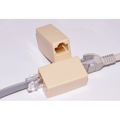 Đầu nối dây mạng 1 ra 1,1 ra 2 IC  RJ45 nối 2 đoạn dây mạng thành 1 đoạn dây liền mạch hoàn chỉnh ECOBA