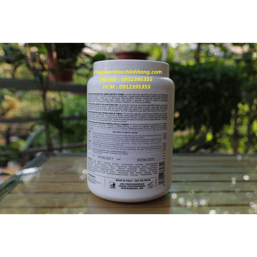 (CHÍNH HÃNG 100%) KEM HẤP RESTRUCTURING MASK FANOLA TÁI TẠO HƯ TỔN 1500ml | BigBuy360 - bigbuy360.vn
