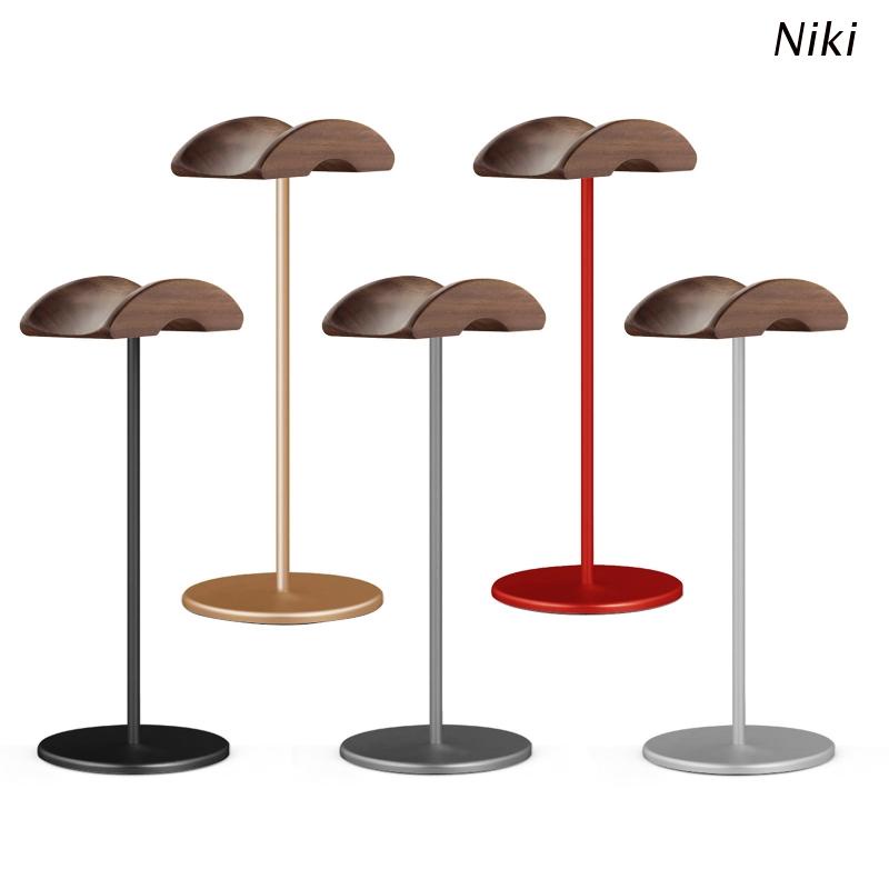 Giá Đỡ Tai Nghe Bằng Gỗ Óc Chó Kiểu Cổ Điển