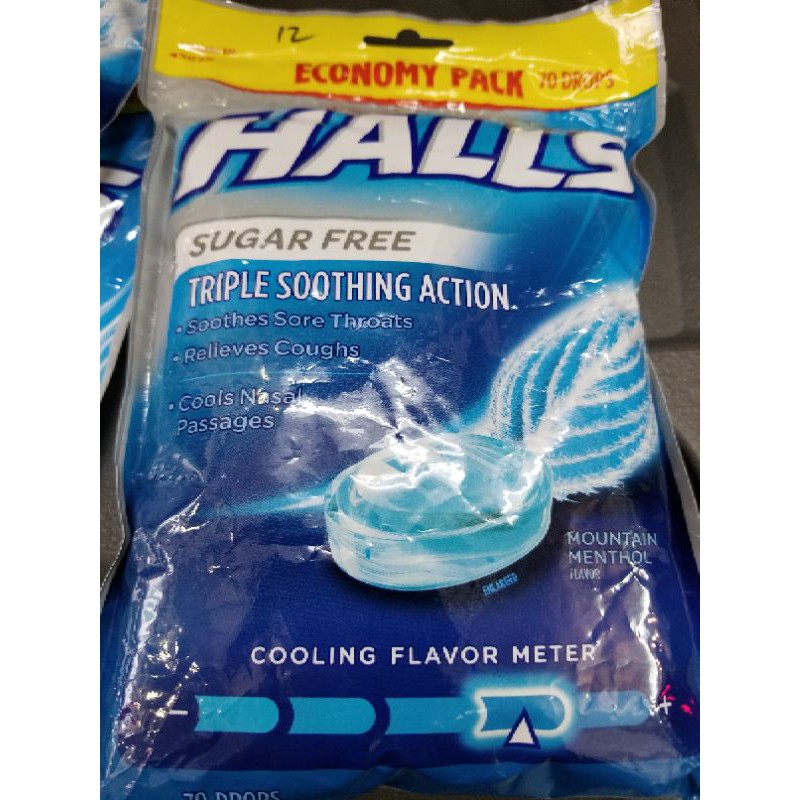 Kẹo ho Halls vị menthol