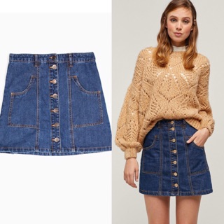 ❤️❤️ CHÂN VÁY JEAN STRADIVARIUS