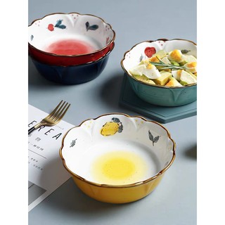 [Mã SKAMLTSM9 giảm 10% đơn 99K] Bát sứ viền cánh hoa