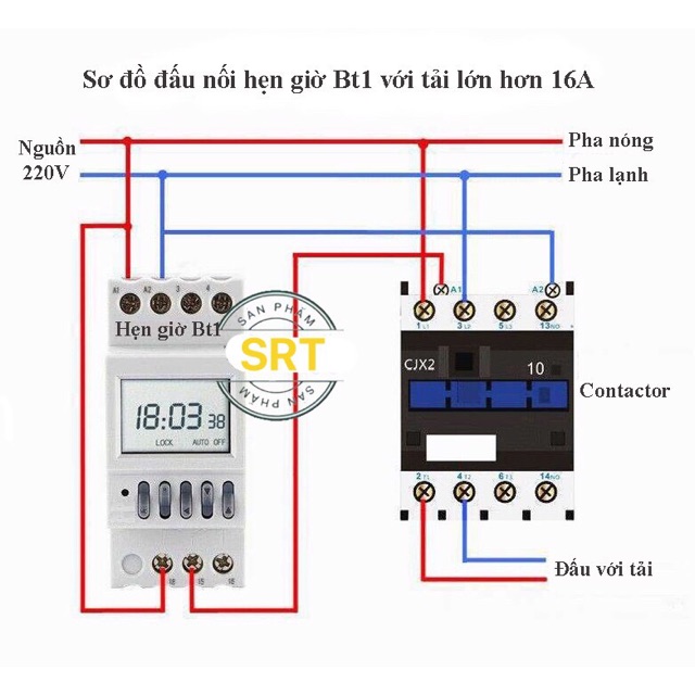 Bộ hẹn giờ điện tử chu kỳ 1 tháng - bt1-30