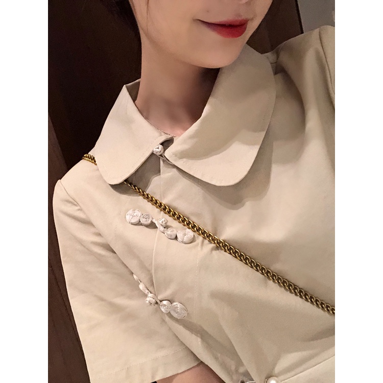 Váy cổ V đính ngọc - Tikbook Store - Order