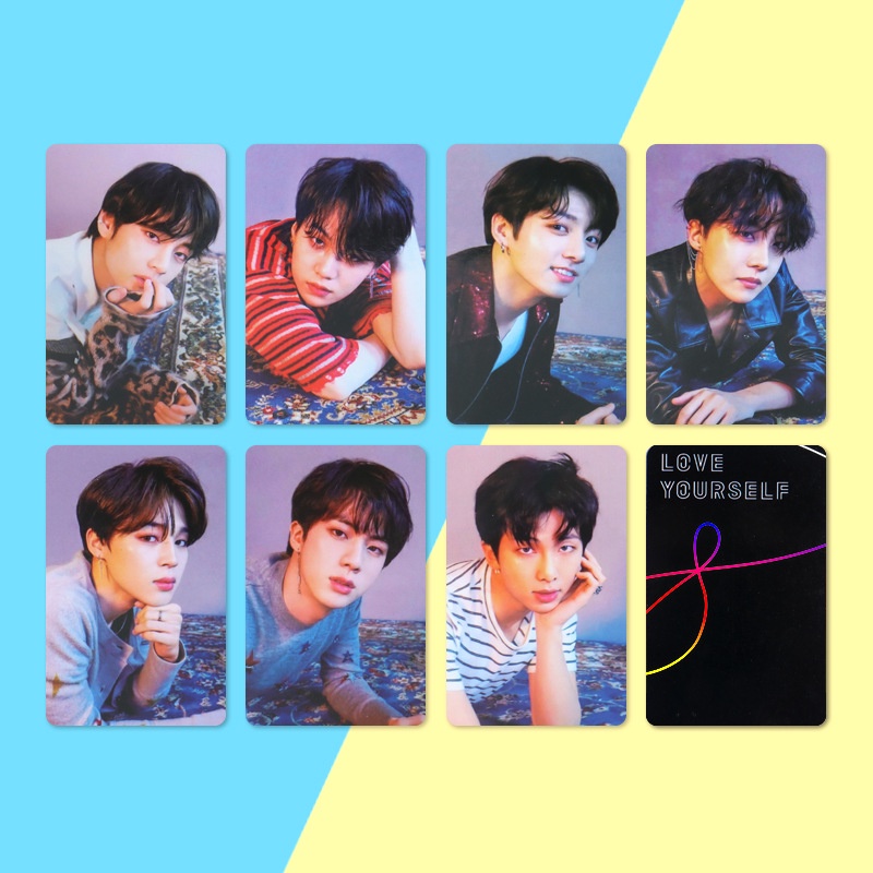 Thẻ Ảnh In Chữ LOVE YOURSELF Của Nhóm Nhạc BTS
