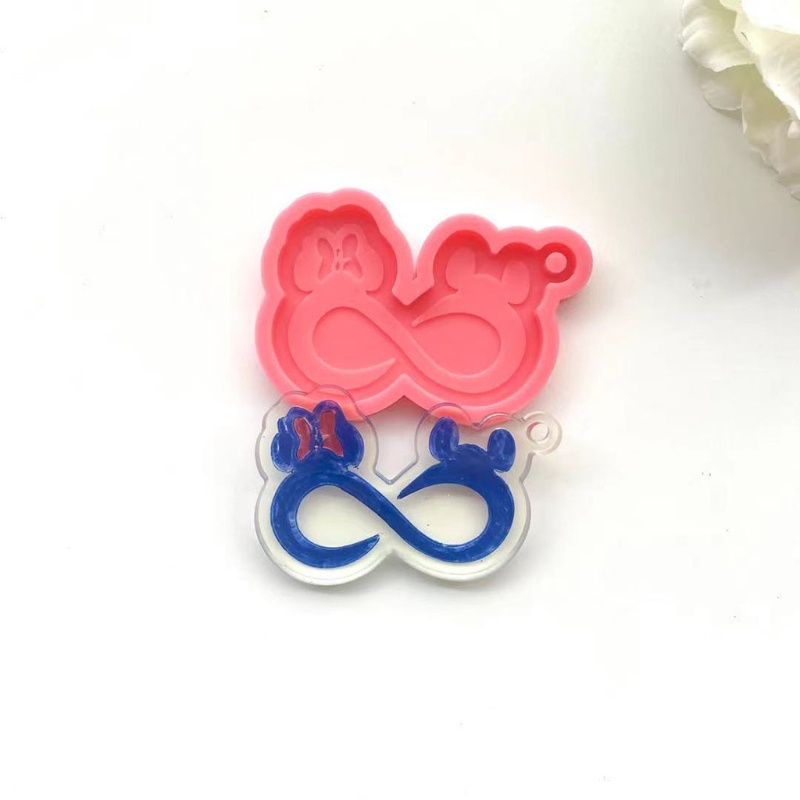 Khuôn Silicone Làm Mặt Dây Chuyền / Bông Tai DIY