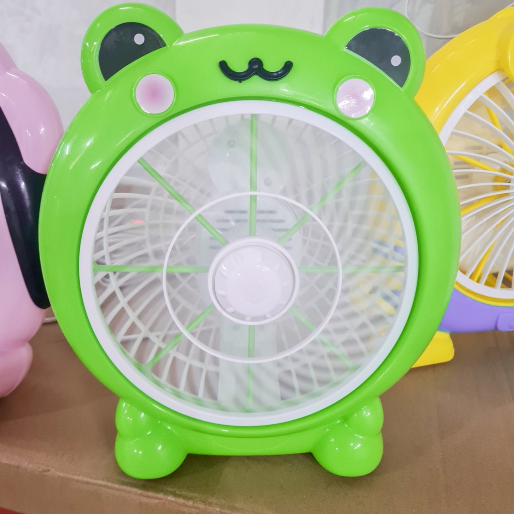 Quạt Hình Thú Để Bàn Mini Căm Điện Kiểu Dáng Hoạt Hình Dễ Thương Kute Siêu Mát Thích Hợp Với Dân Văn Phòng, Dùng Cá Nhân
