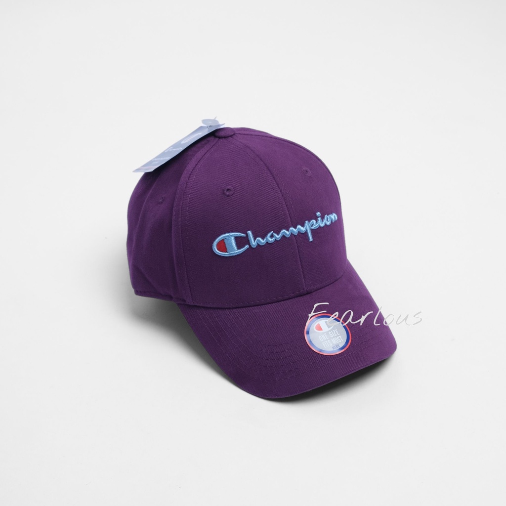 CHÍNH HÃNG | MŨ LƯỠI TRAI CHAMPION CLASSIC TWILL PURPLE | FEARLOUS.VN