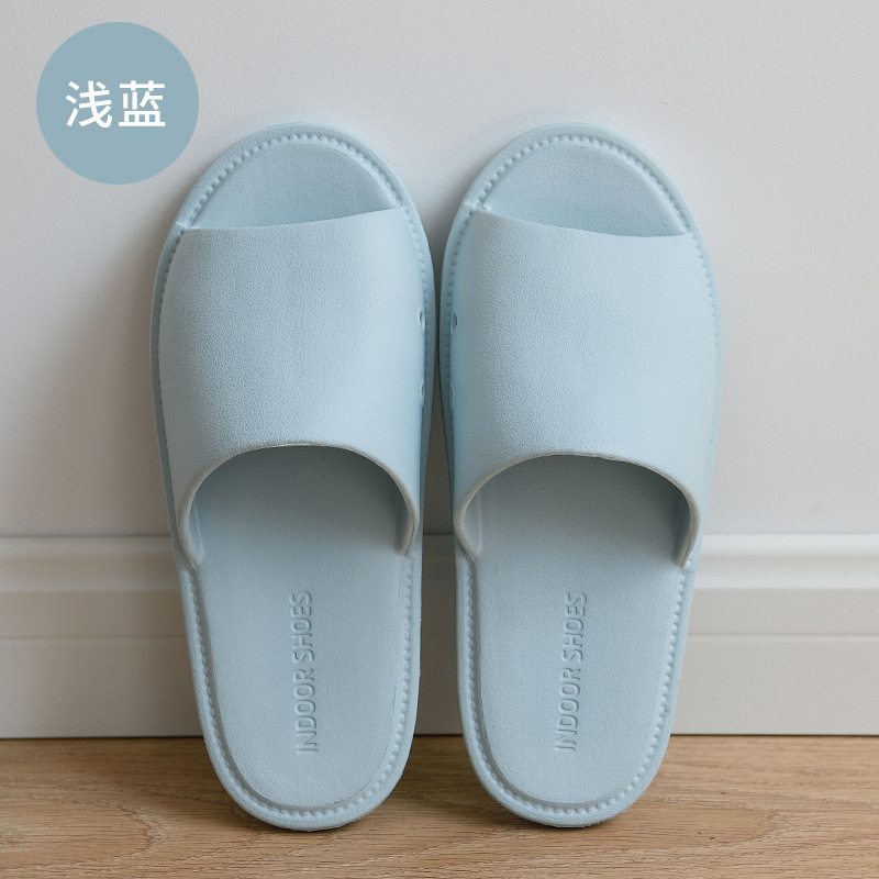 Dép đi trong nhà mùa hè phong cách Nhật Bản với đôi bọt không trơn trượt đáy mềm thoải mái Phòng Tắm Chống bẩn dễ làm sạ