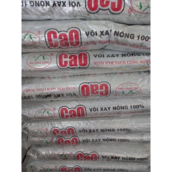 1kg CaO, vôi nóng xây, Tăng PH, sạch khuẩn