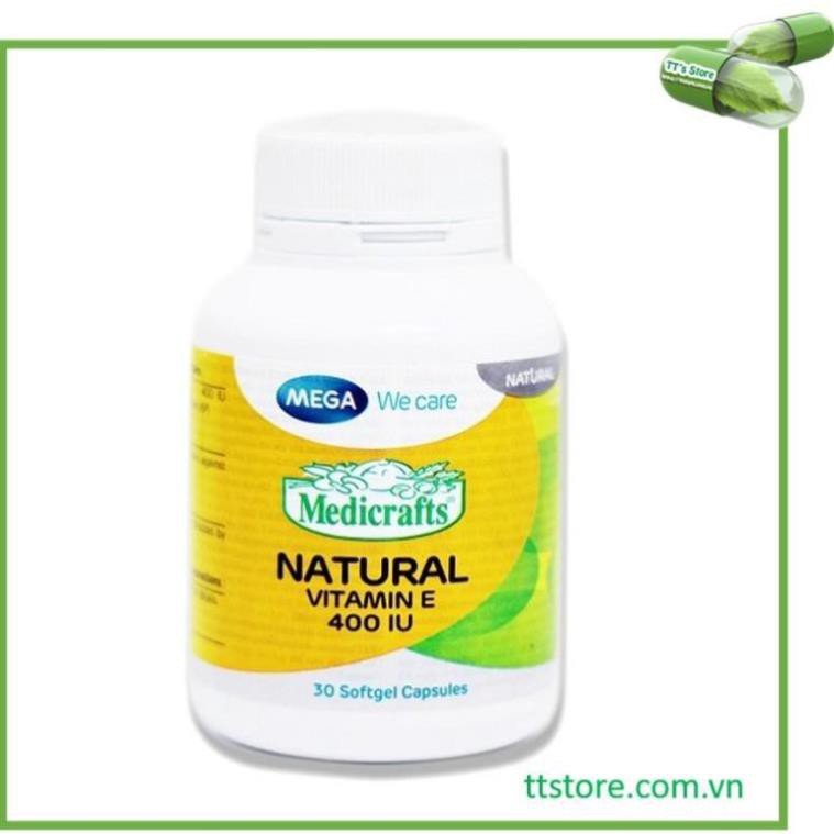 Natural Vitamin E 400 Mega We care - Enat 400