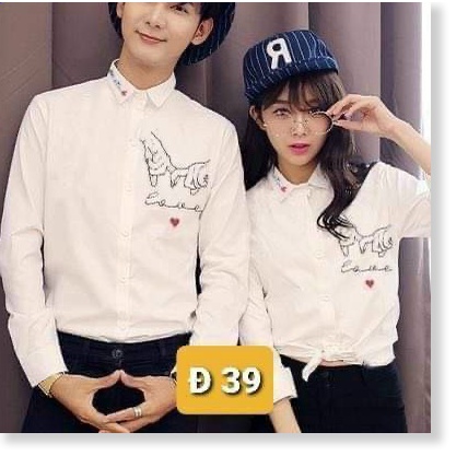 Áo sơ mi cặp đôi siêu đẹp , hottrend cho các bạn trẻ hot 2021 KOKO MI FASHION