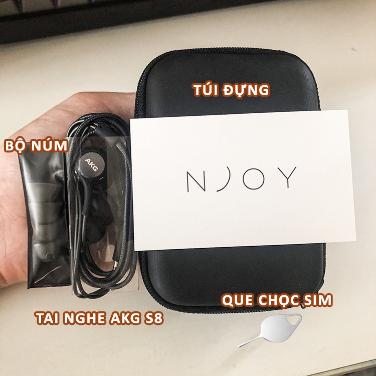 ⋐ Njoy ⋑ FULL BOX] TAI NGHE AKG S7 S8 S10 MADE IN VIETNAM (KÈM BỘ NÚM) / TAI NGHE SAMSUNG