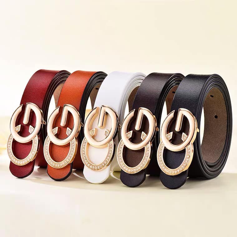 T19235 - Thắt lưng nữ da thật hàng nhập