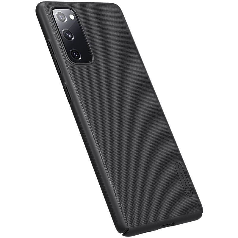 Ốp lưng nillkin cứng sần cho Samsung S20 FE chống Vân tay - Tặng giá đỡ