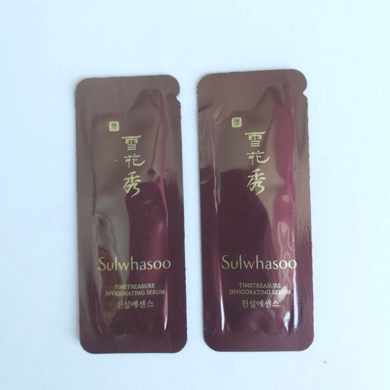 Gói Sample Tinh Chất Chống Lão Hóa Tái Tạo Da Thông Đỏ - Sulwhasoo Timetreasure Renovating Serum [salesale]