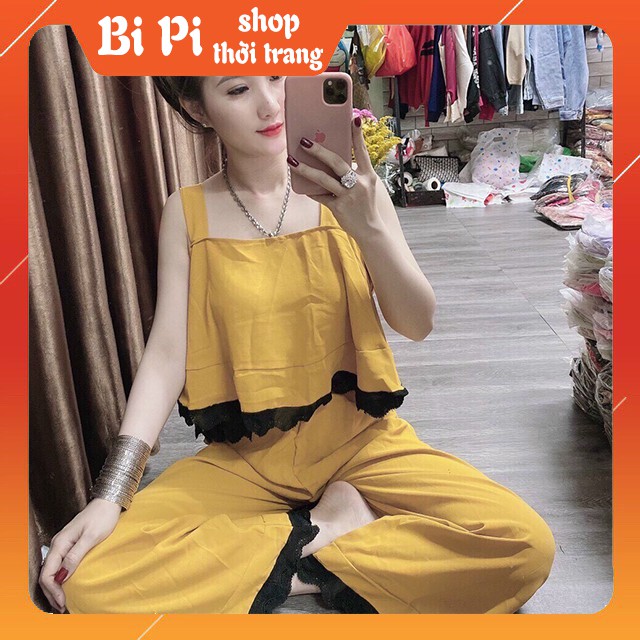 Set Đồ Bộ LỤA Thái Trơn 2 Dây Cao Cấp Phối 3 Màu (Da, Vàng, Hồng Ruốc) - Mua Trực Tuyến Giá Tốt