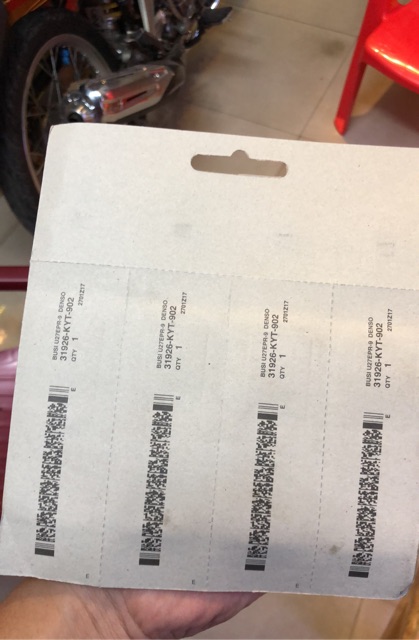 Bugi Denso U27EPN-9  Honda Indo cho Winner chính hãng 100% indo