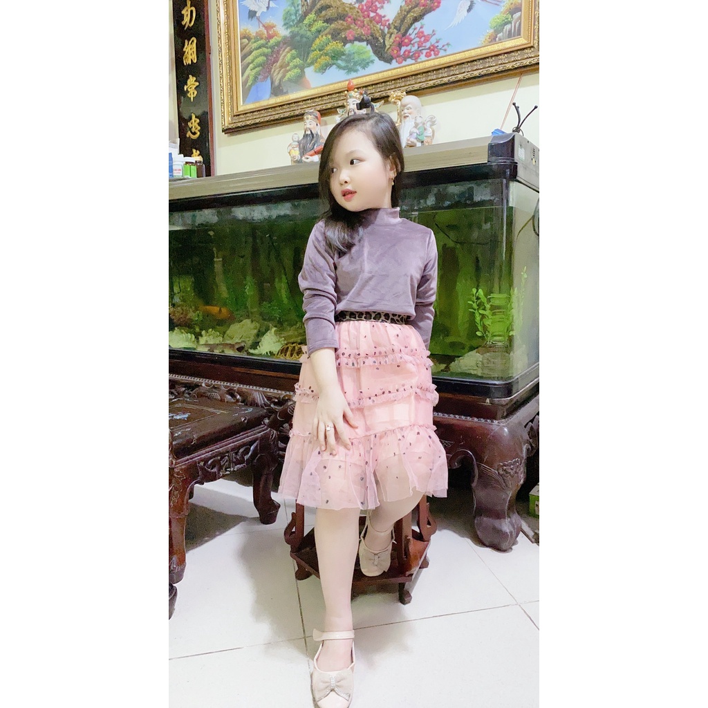 Áo nhung giữ nhiệt cho bé
