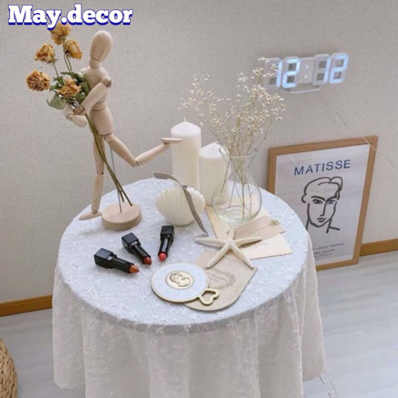 Tượng người bằng gỗ trang trí -may.decor-