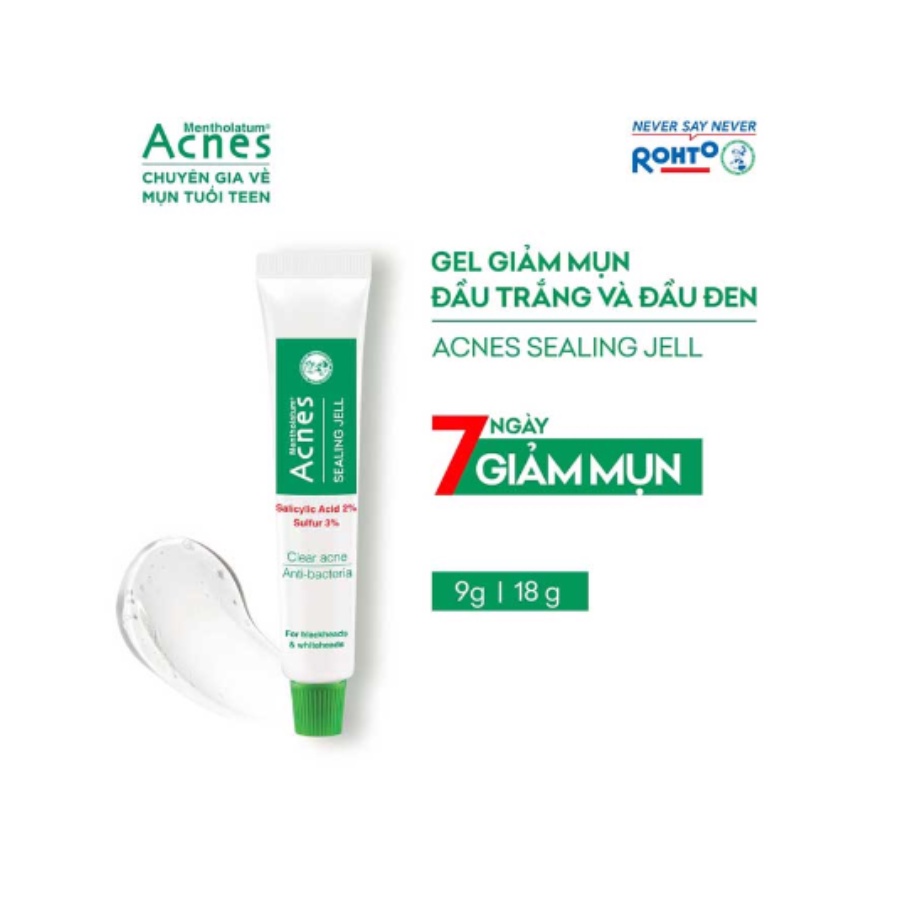 Gel Sạch Mụn & Sạch Khuẩn Sealing Jell Acnes 18Gr