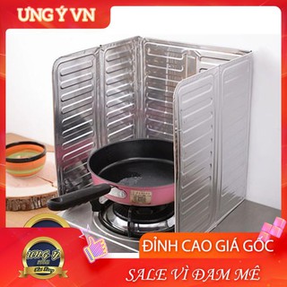 Tấm nhôm chắn gió bếp ga chống bắn dầu mỡ đa năng