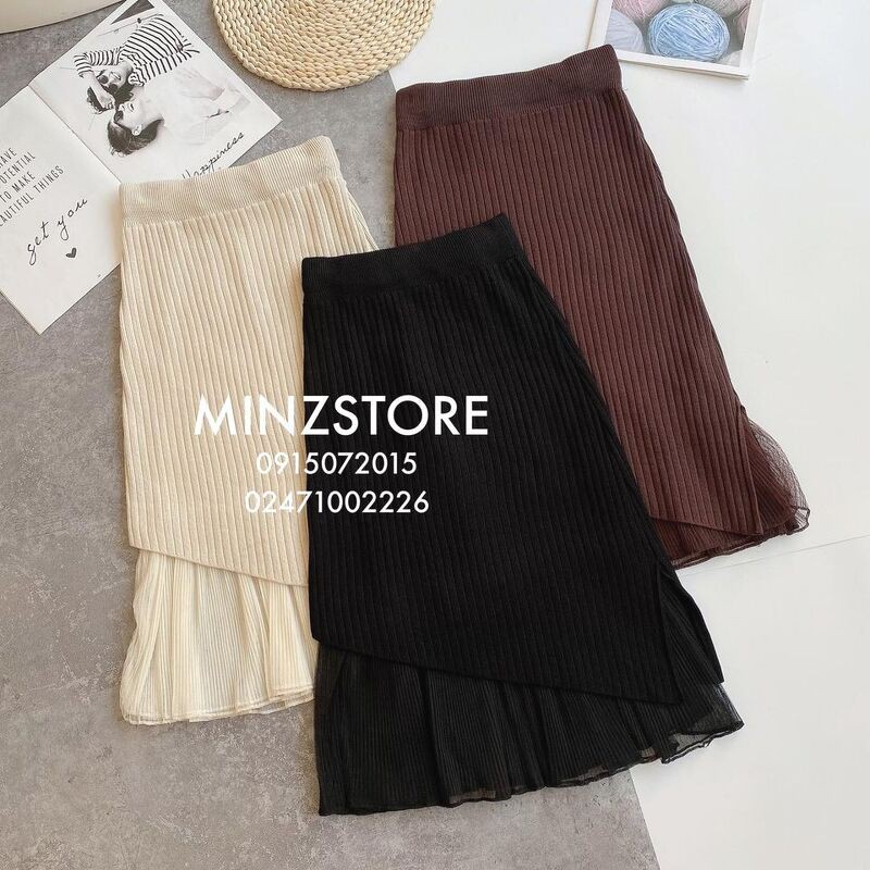 Chân váy len chân voan #706 | BigBuy360 - bigbuy360.vn