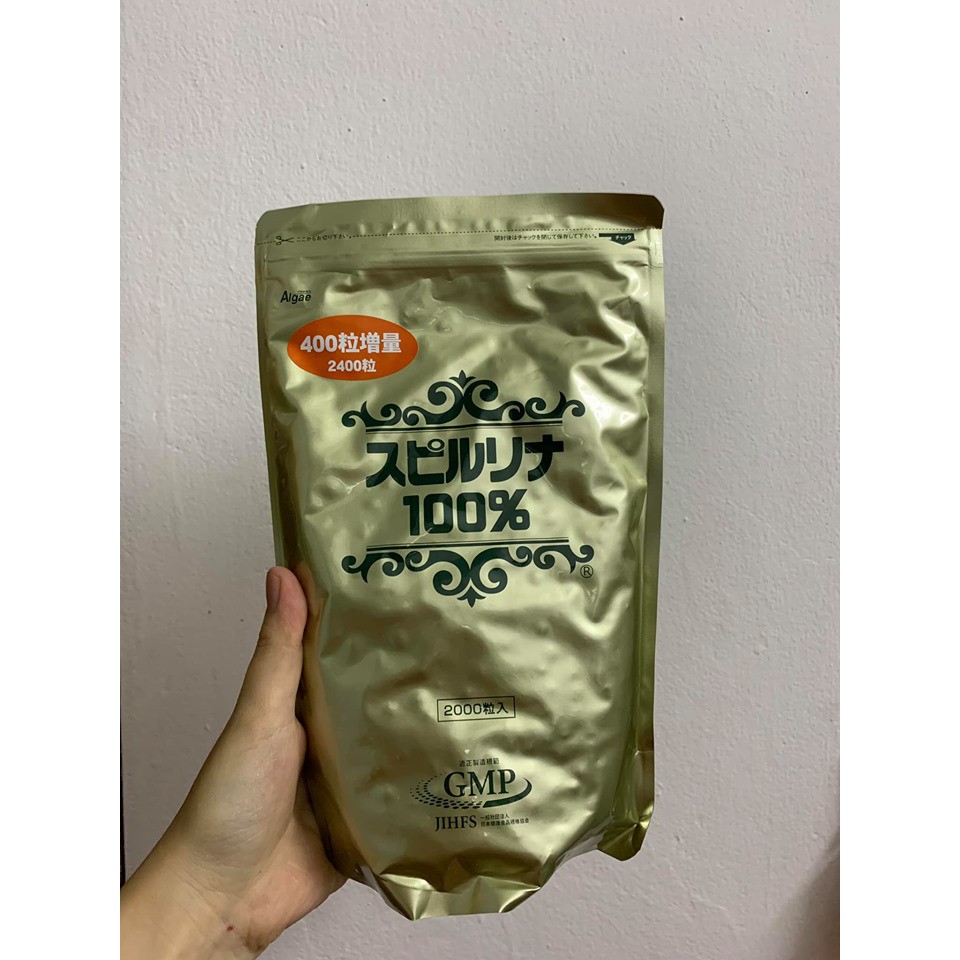 Tảo Xoắn Nhật Bản 2400 Viên