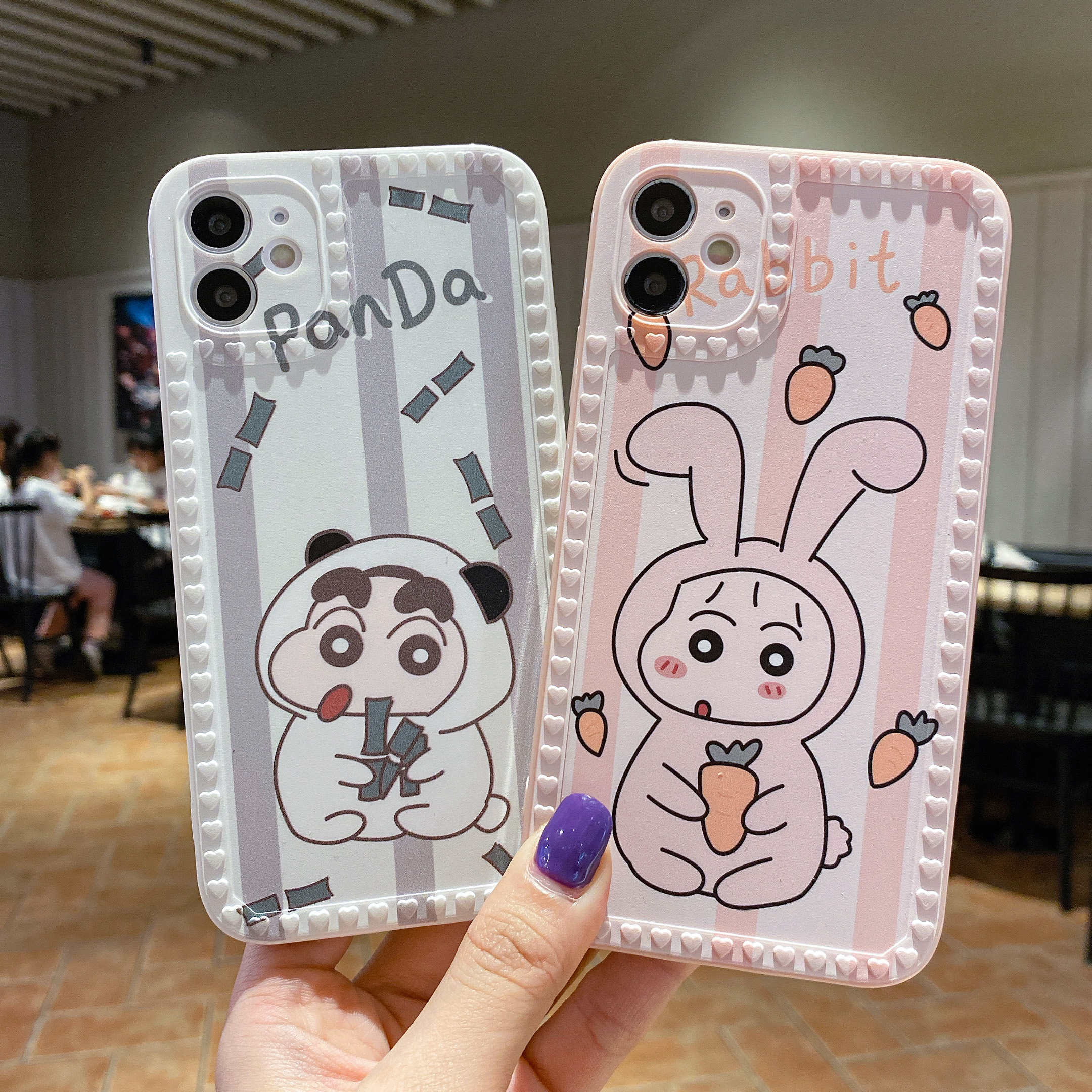 Ốp lưng TPU hình cậu bé bút chì shin cho IPhone 12 12Pro 11 11Pro Max 6 6s 7 8Plus X Xr Xs Max