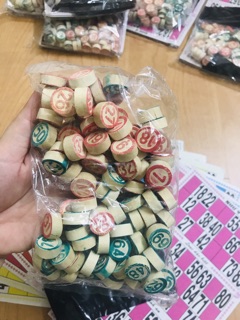 Bộ Lô Tô 90 số (gỗ - giấy)