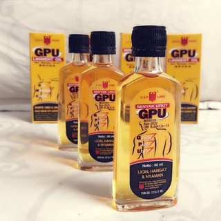 Dầu gừng xoa bóp nóng GPU Minyak Urut Thái Lan 60ml
