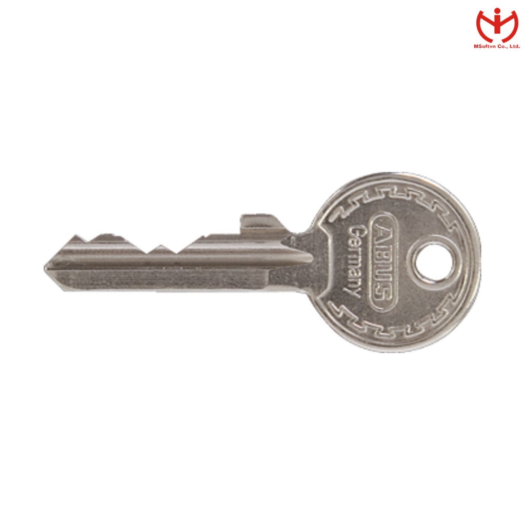 [Hỏa tốc HCM] Khóa cầu ngang ABUS 82/90 thân đồng rộng 90mm chìa răng cưa - MSOFT