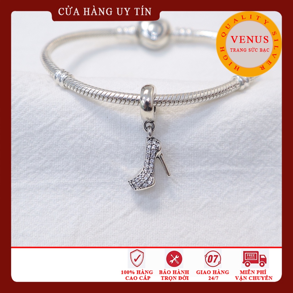 [Charm bạc 925 cao cấp] Charm chiếc giày cao gót- Mã sản phẩm VENUSGCG