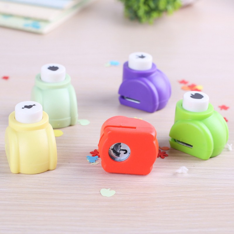 Dụng cụ bấm cắt giấy hình hoa / trái tim