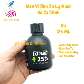 Men vi sinh Extra Bio 125ML - Chế phẩm xử lý nước cho hồ cá