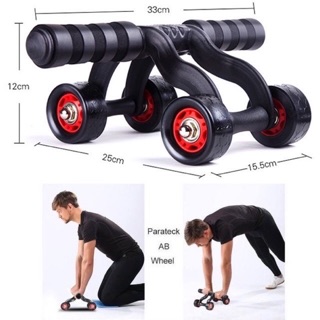 Con lăn 4 bánh tập bụng