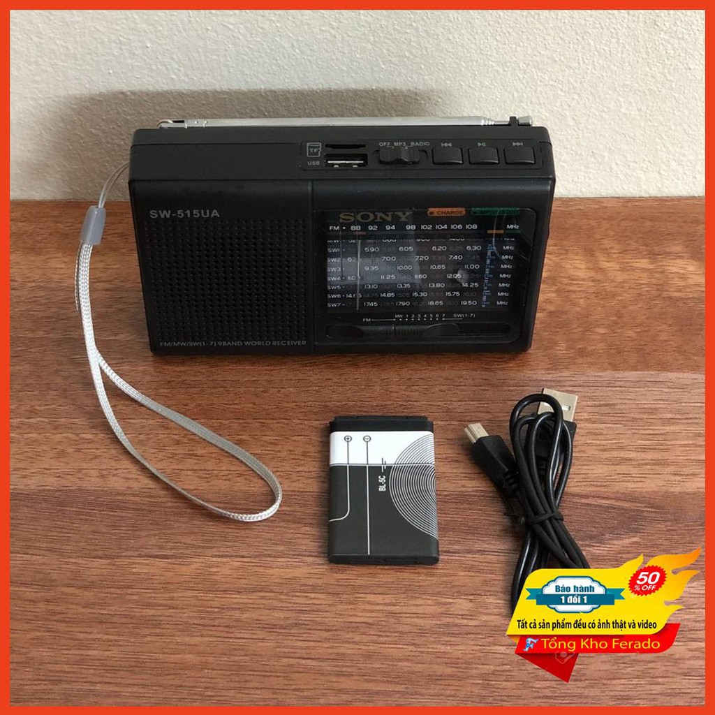 [ Siêu rẻ ] Đài Radio SW-515UA