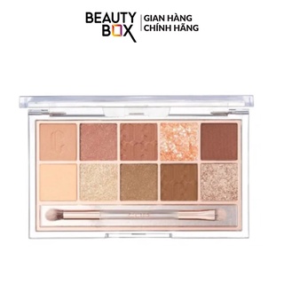   Săn Sale  Màu Mắt Trang Điểm Clio Pro Eye Palette - 12 Autumn Breeze In Seoul Forest 6G 