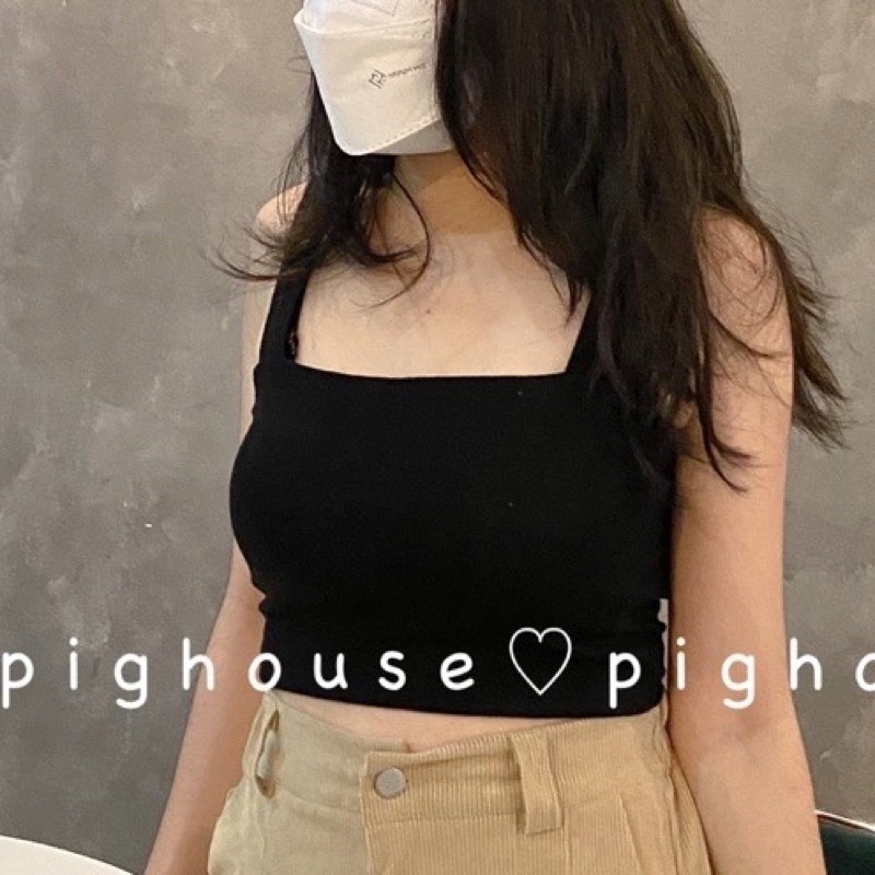 Áo dây bản to có độn