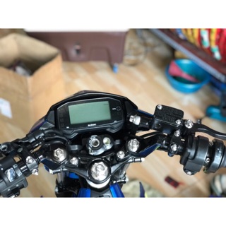Combo 15 con ghi đông inox salaya cho satria