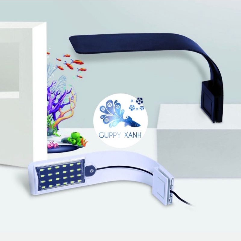 Đèn led x5 10w Jeneca siêu sáng giành cho hồ Mini size từ 20cm đến 50cm