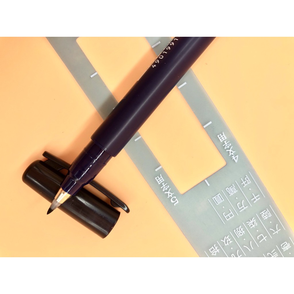 Bút lông bút mài thầy Ánh Fudenosuke GCD-112 ngòi mềm ngòi brush màu đen viết calligraphy chính hãng cao cấp