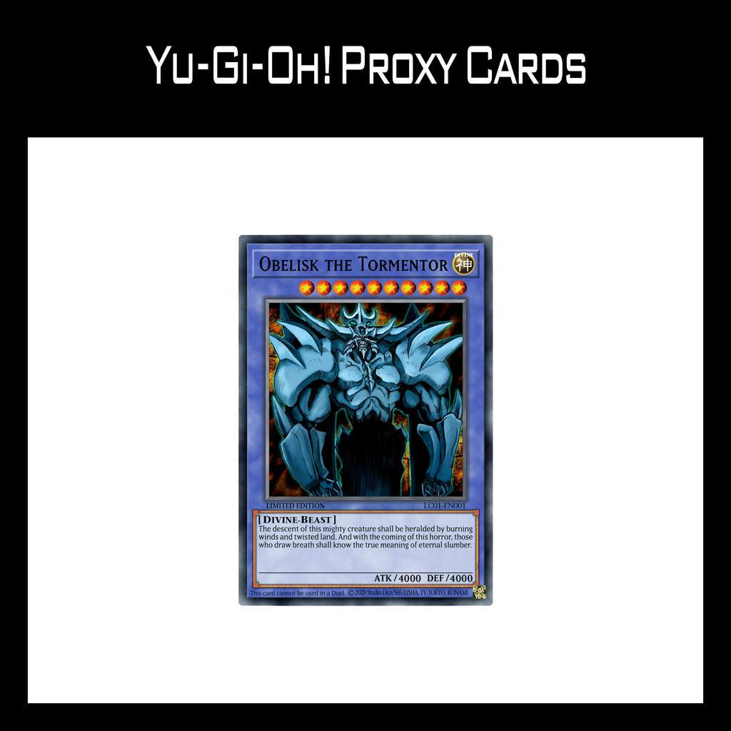 Bài Yugioh - Thần Ai Cập - Obelisk the Tormentor (LC01-EN001) - Ultra Rare