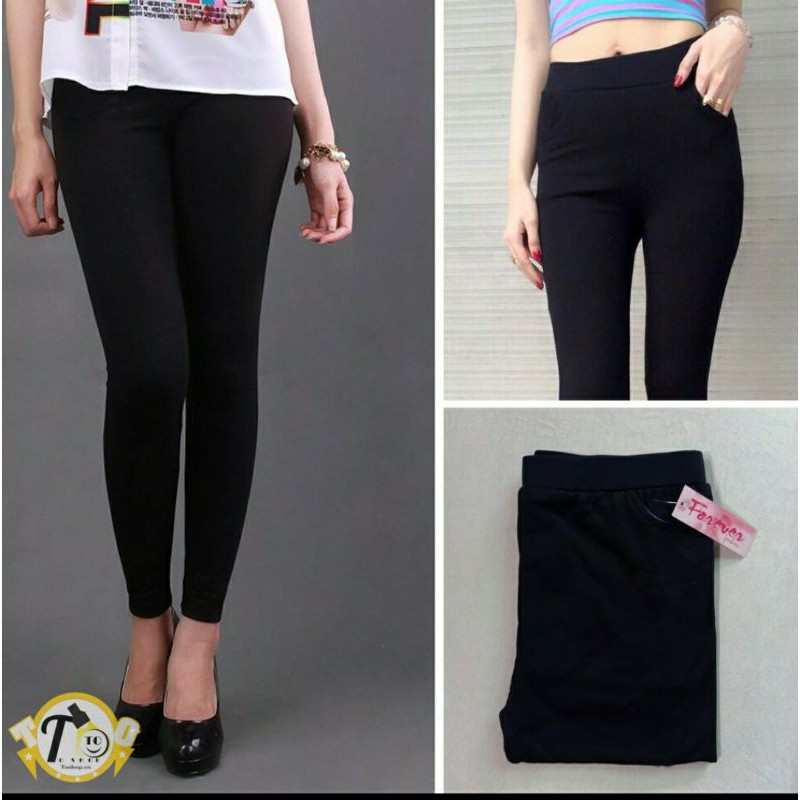 Quần dài ôm trơn legging